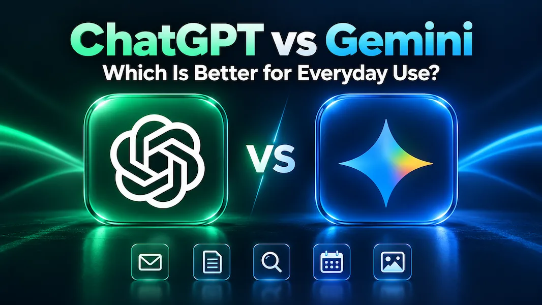ChatGPT vs Gemini: Which AI Assistant Is Better for Everyday Use?